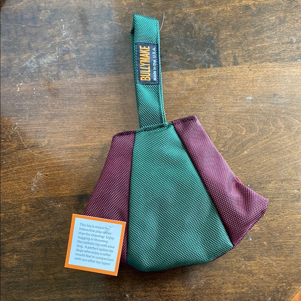 Bullymake Green and Purple Dog Toy